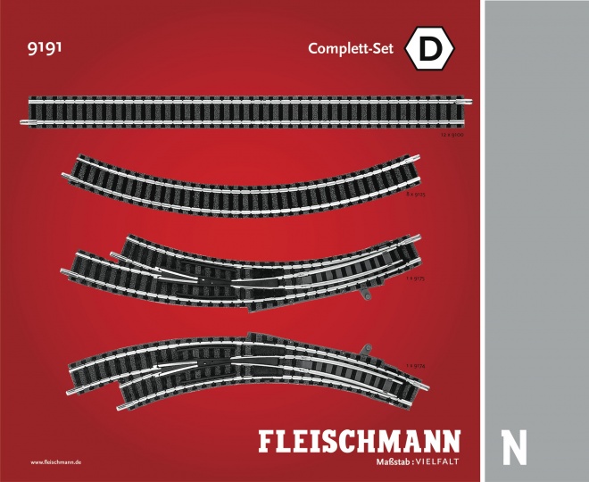 Track pack. Complete Set D<br /><a href='images/pictures/Fleischmann/Fleischmann-9191.jpg' target='_blank'>Full size image</a>